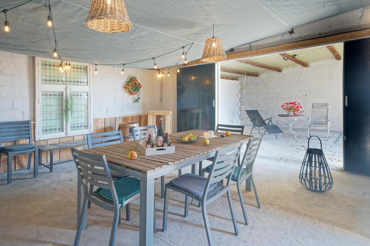 Gites Chez Oncle Nicolas Soumagne ภายนอก รูปภาพ